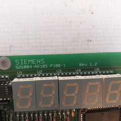 Siemens G26004-a2105-p100-1 Circuit Board