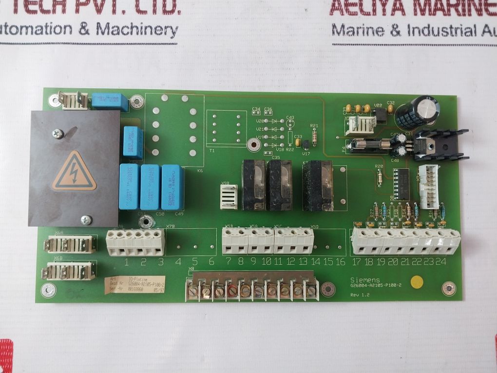 Siemens G26004-a2105-p100-2 Circuit Board