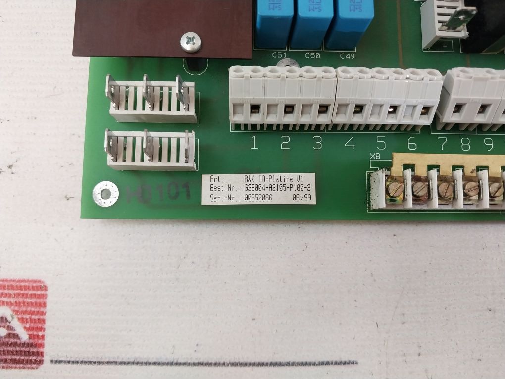 Siemens G26004-a2105-p100-2 Circuit Board Rev 1.3