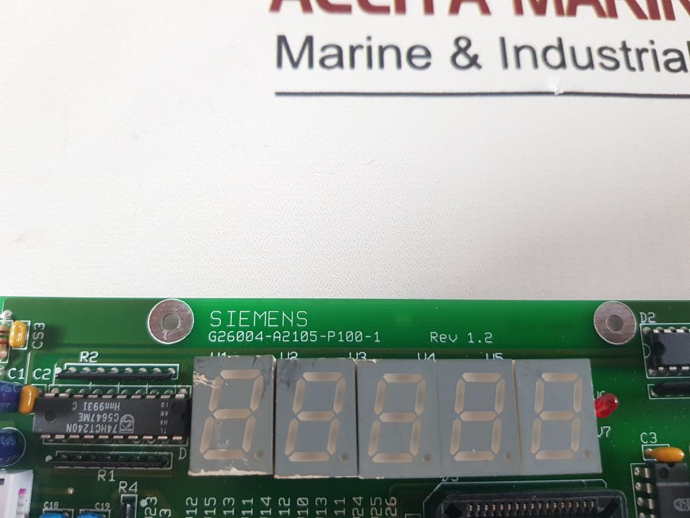 Siemens G26004-a2105-p100-2 Cpu Platine Board G26004-a2105-p100-1
