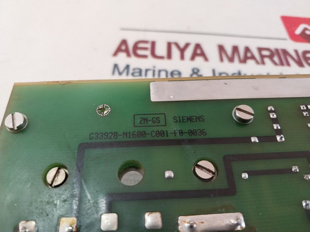 Siemens G33928-n1600-l-a1 Drive Board