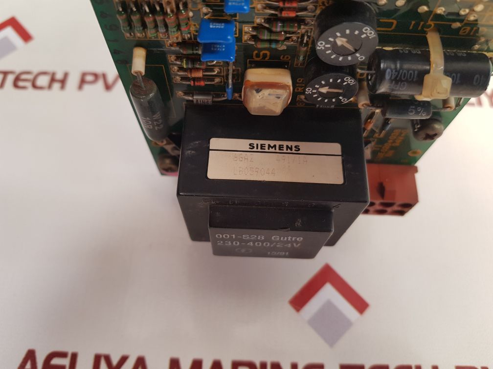 Siemens G33928-u2954-f002-b0-0036 Automatic Voltage Regulator 6Ga2 491/1A 