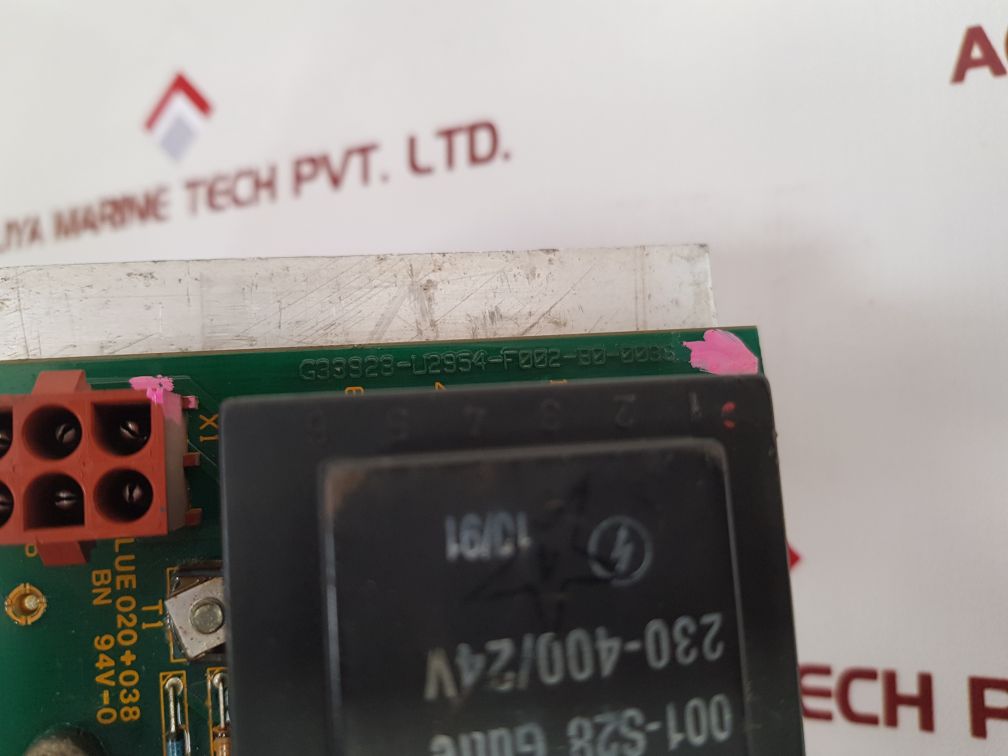 Siemens G33928-u2954-f002-b0-0036 Automatic Voltage Regulator 6Ga2 491/1A 