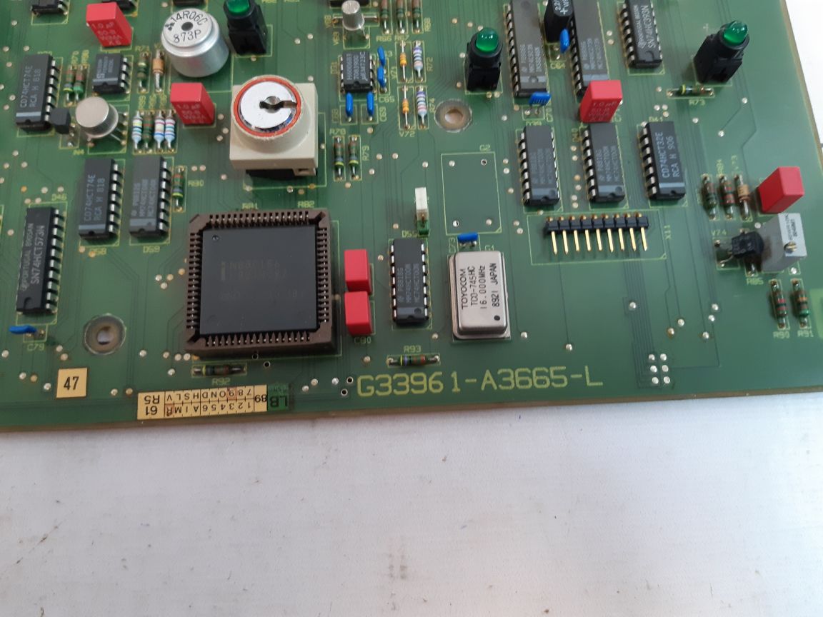Siemens G33960-a3665-f001-a9-36 Pcb Card