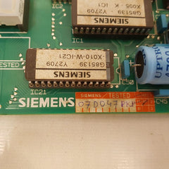 Siemens G85139-y2709-a Driver Display Board G85139-y2709-c005-d