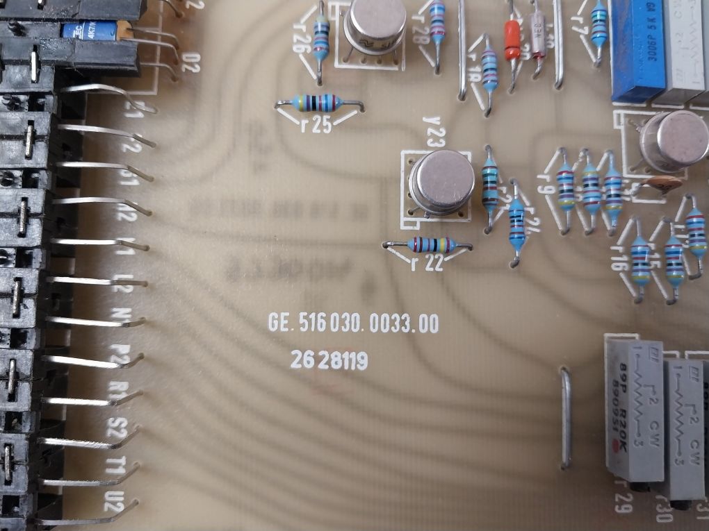 Siemens Ge.516030.0033.00 Plc Card
