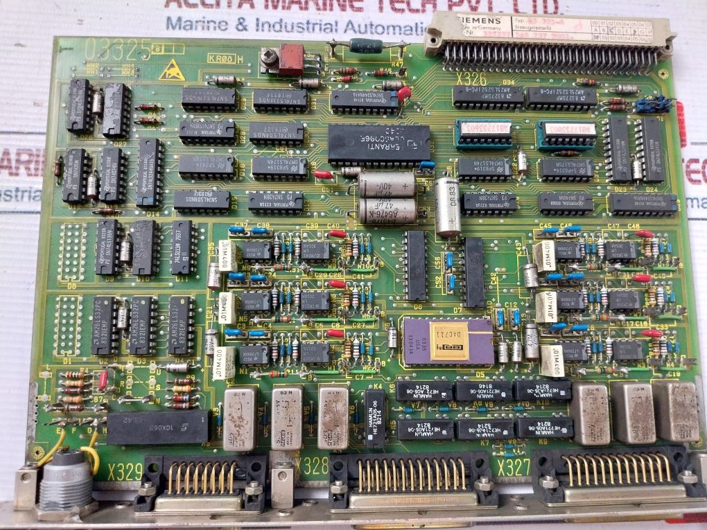 Siemens Ge.548237.0001.00 Printed Circuit Board 03 325-a