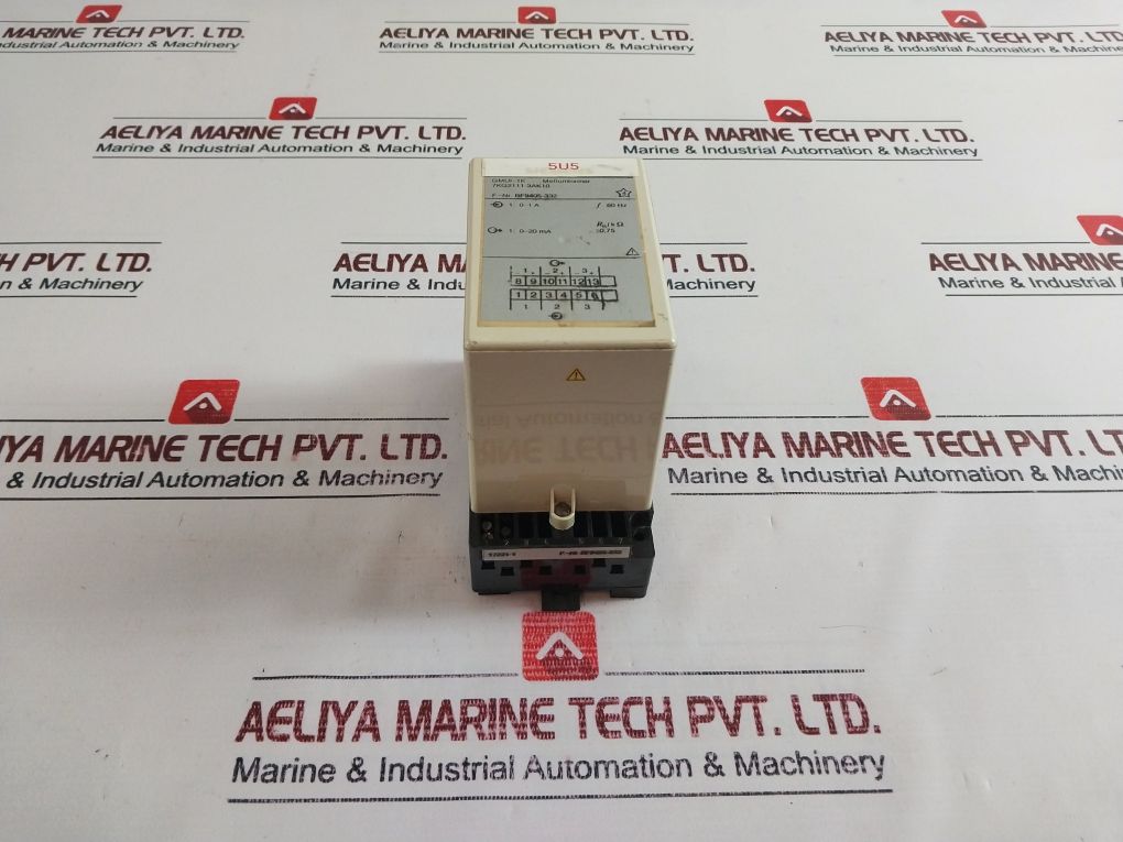 Siemens Gmui-1K Transmitter 7Kg2111-3Ak10 1A 0-20Ma 60Hz
