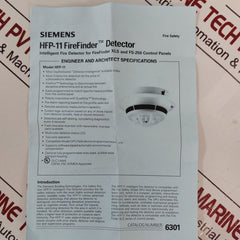 Siemens Hfp-11 Smoke Detector 500-033290

