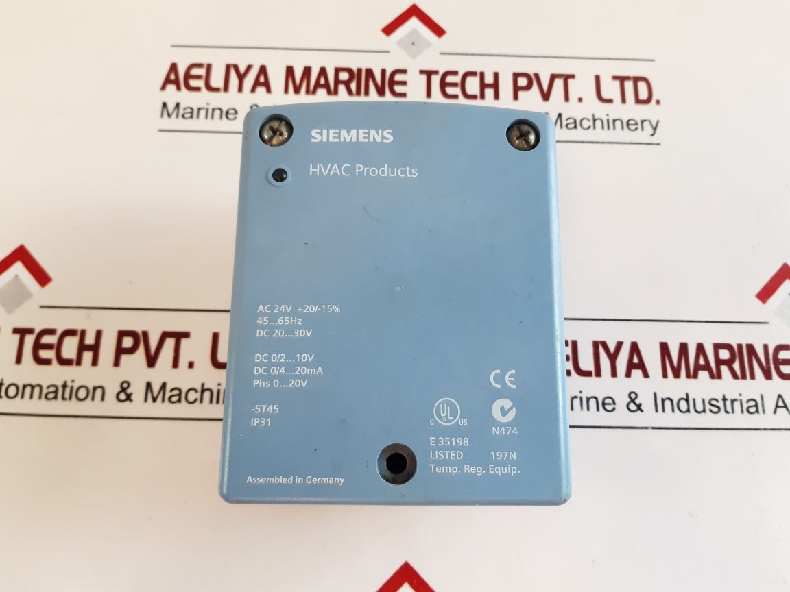 Siemens Hvac Products -5T45
