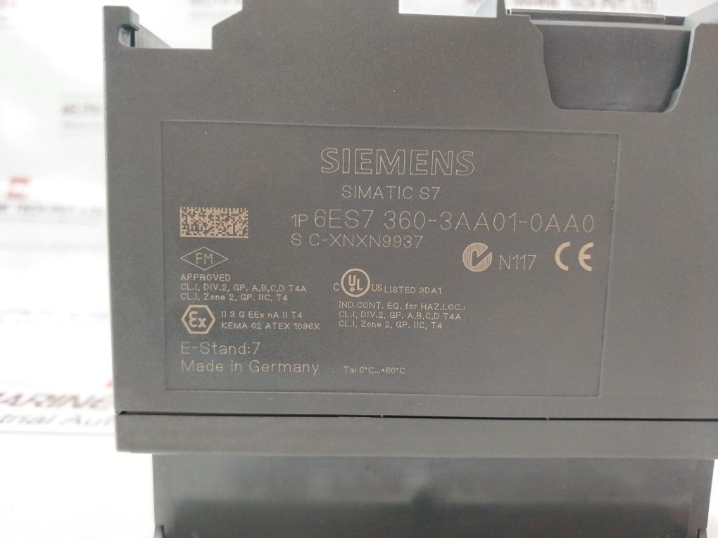 Siemens Im360 6Es7 360-3Aa01-0Aa0 Interface Module