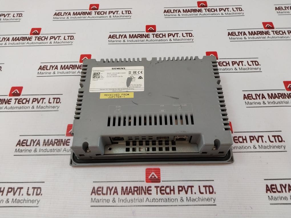 Siemens Ktp700 Basic 1P 6Av2 123-2Gb03-0Ax0 Touch Screen Hmi 4X/12 (Not Working)