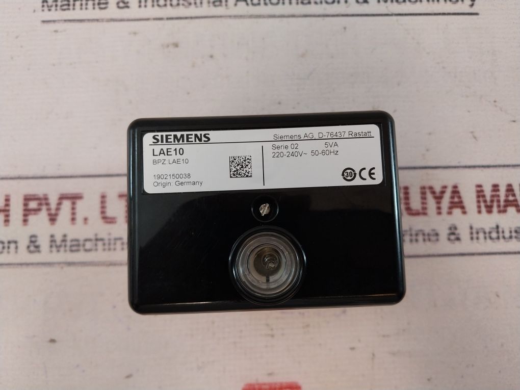 Siemens Lae10 Flame Safeguard