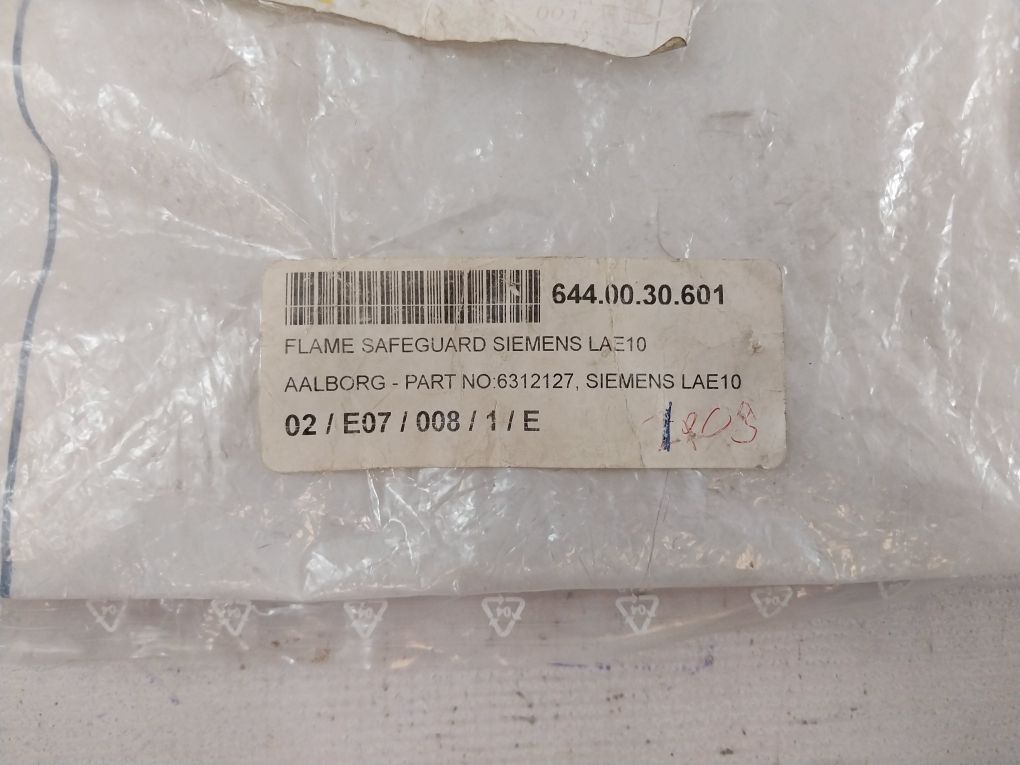 Siemens Lae10 Flame Safeguard