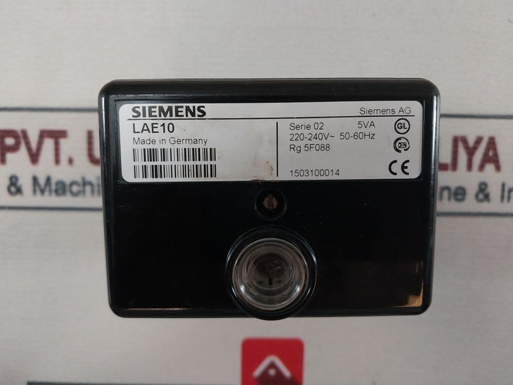 Siemens Lae10 Flame Safeguard 50-60 Hz