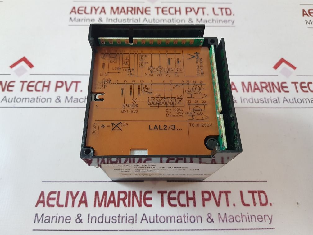 Siemens lal2.65 oil burner control serie 02