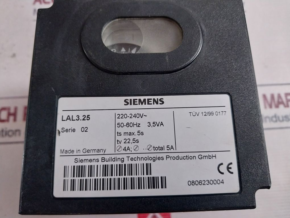 Siemens Lal3.25 Oil Burner Controller 220-240V~