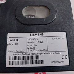 Siemens Lal3.25 Oil Burner Controller 220-240V~