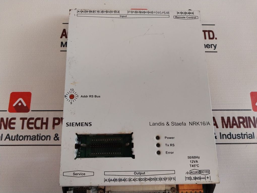 Siemens Landis & Staefa Nrk16/A Remote Control Application Controller 50/60Hz