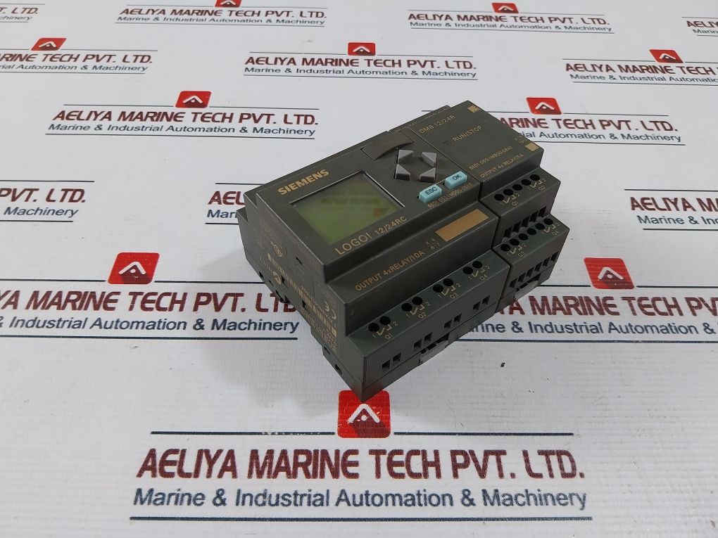 Siemens Logo! 12/24Rc Logic Module 6Ed1 052-1Md00-0Ba6