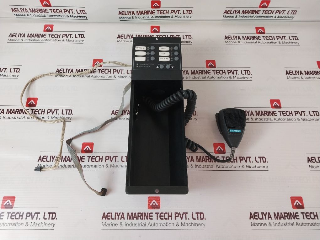 Siemens Lvm Firefinder Line Voice Module Firefighter Microphones