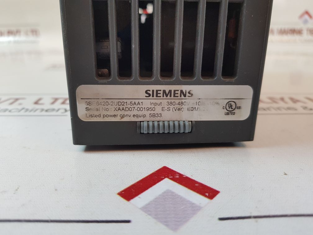Siemens Micromaster 420 6Se6420-2Ud21-5Aa1 Ac Inverter Drive