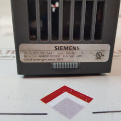 Siemens Micromaster 420 6Se6420-2Ud21-5Aa1 Ac Inverter Drive
