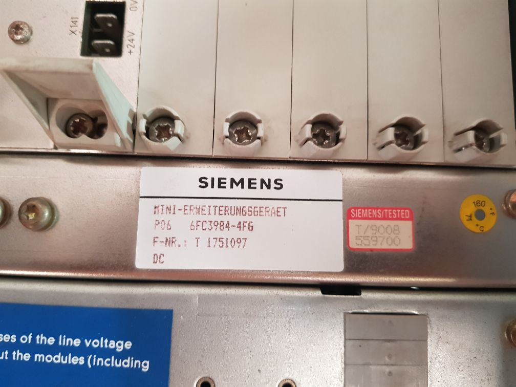 Siemens P06 6Fc3984-4Fg Expansion Device