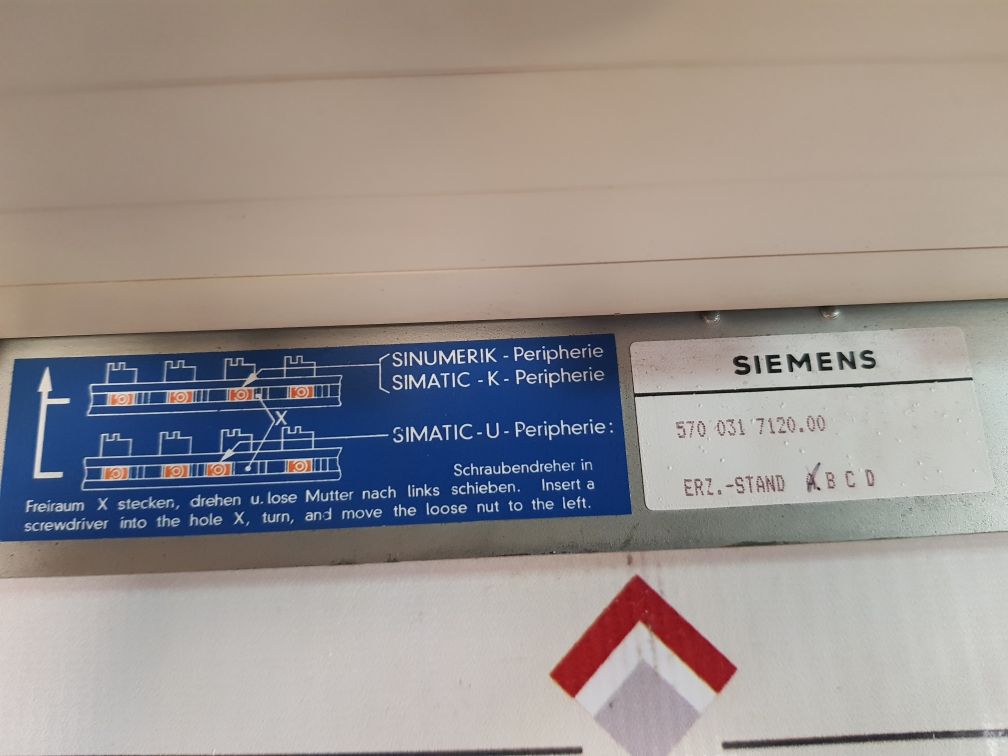 Siemens P06 6Fc3984-4Fg Expansion Device