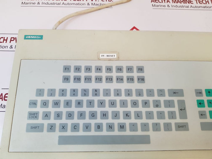 Siemens 6Es5982 Process Control Keyboard