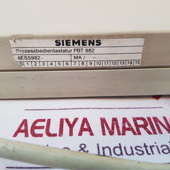 Siemens 6Es5982 Process Control Keyboard