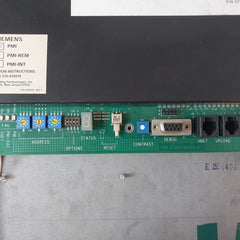 Siemens Pmi 315-033070 Machine Interface Fire Alarm Panel