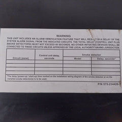 Siemens Pmi 315-033070 Machine Interface Fire Alarm Panel