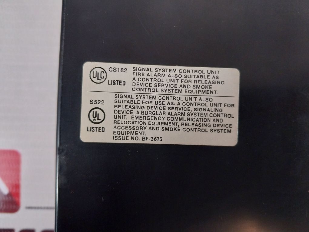 Siemens Pmi 315-033070 Machine Interface Fire Alarm Panel