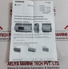 Siemens Pol687.70/Std Programmable Controller Set Rev. H