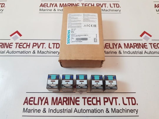 Set Of 5X Siemens Lzx: Pt570024 Relay 24Vdc (1Box=5Pcs)