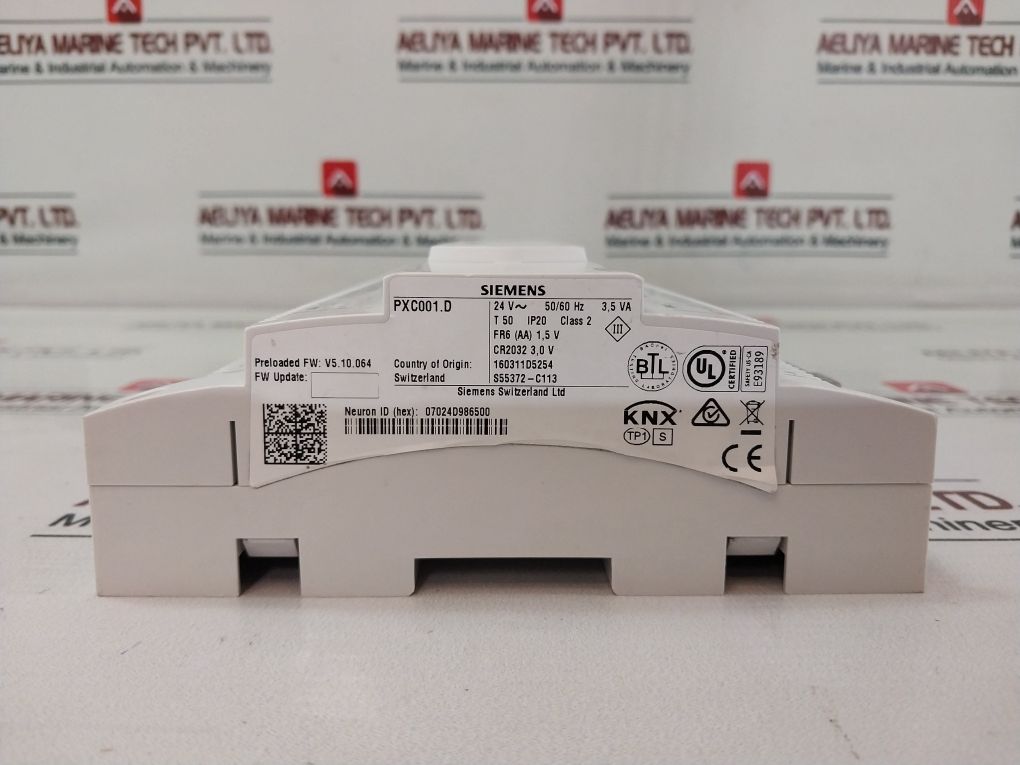 Siemens Pxc001.D System Controller 24V Ac Ip20