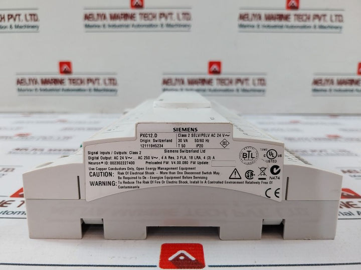 Siemens Pxc12.D Automation Station Controller