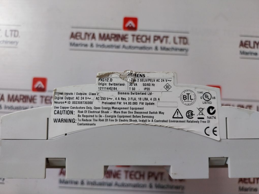 Siemens Pxc12.D Automation Station Controller 4A
