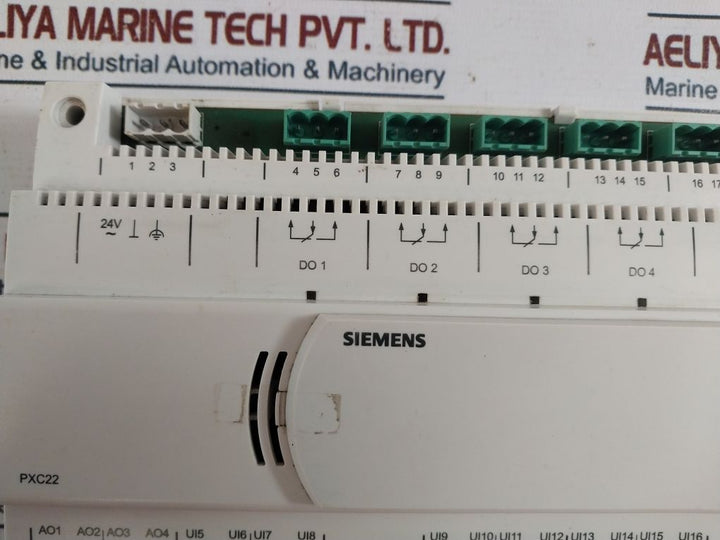 Siemens Pxc22.D Automation Station With 22 Data Points Class 2 Ip20 50/60Hz
