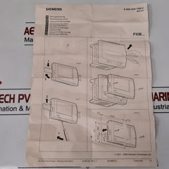 Siemens Pxm20 Network Compatible Operating Unit