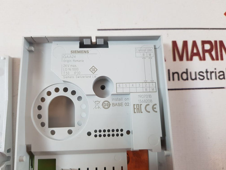 Siemens qaa24 room temperature sensor
