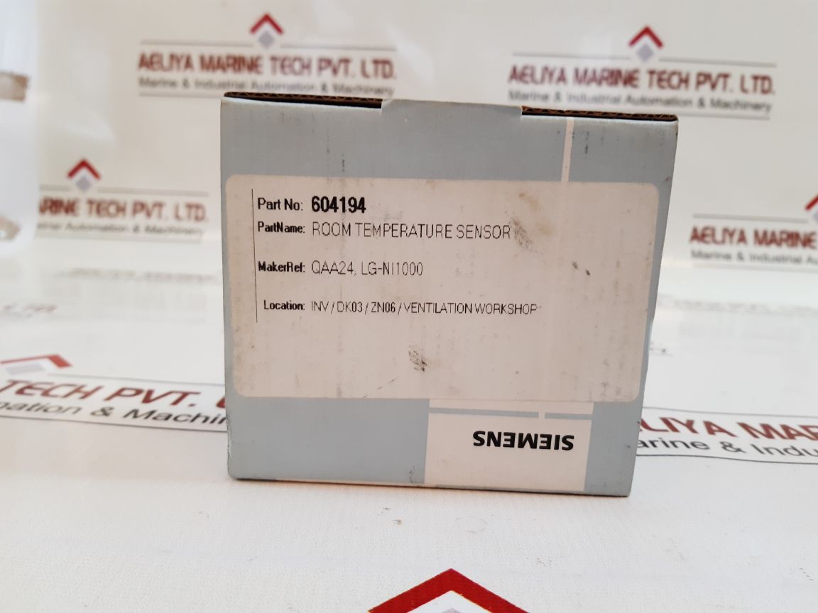 Siemens Qaa24 Room Temperature Sensor