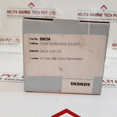Siemens Qaa24 Room Temperature Sensor