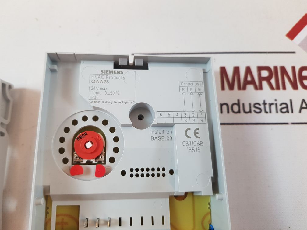 Siemens qaa25 room thermostat control