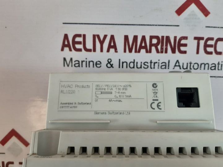 Siemens Rlu220 Universal Regulator Free Shipping By Express 