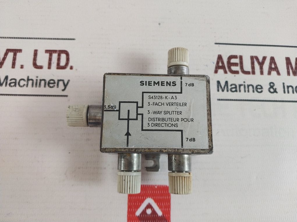 Siemens S43128-k-a3, 3-way Splitter