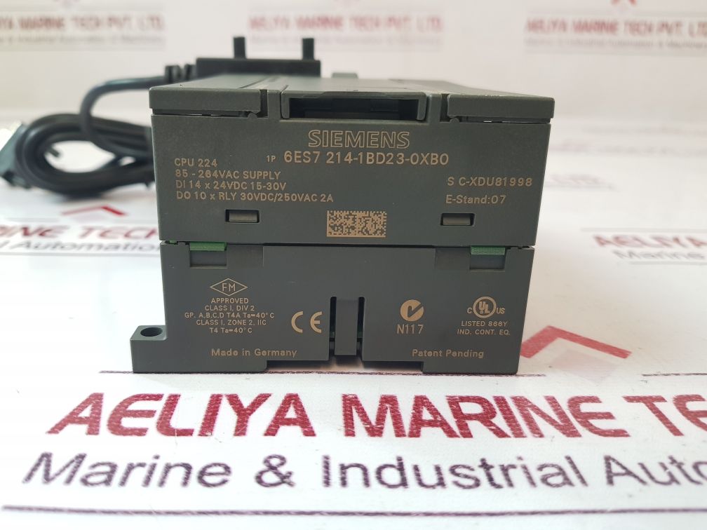 Siemens 6Es7 214-1Bd23-0Xb0 S7-200 Cpu 224 Module