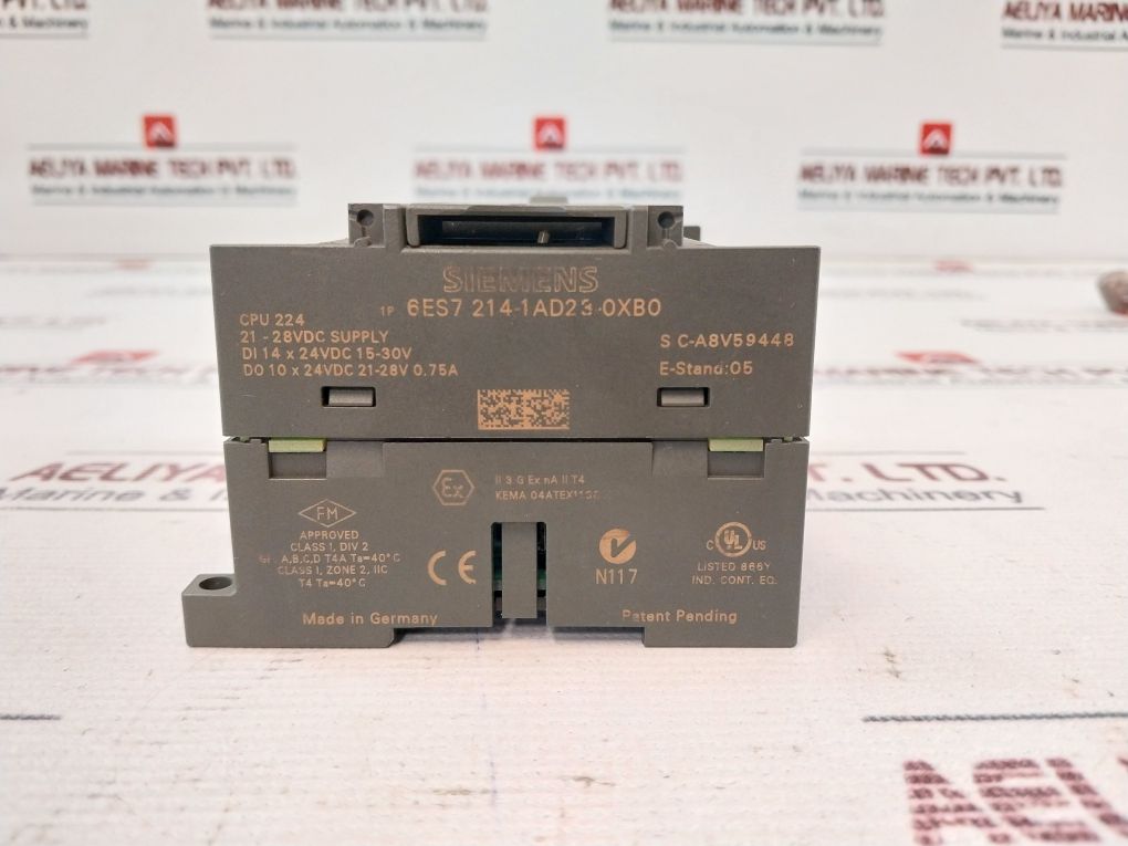 Siemens S7-200 Cpu 224 Compact Unit 6Es7 214-1Ad23-0Xb0