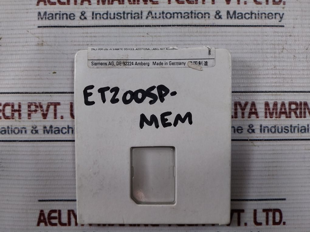 Siemens S7-300 6Es7953-8Lg20-0Aa0 Micro Memory Card 128 Kb